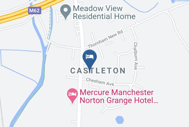 The Castleton Hotel Map