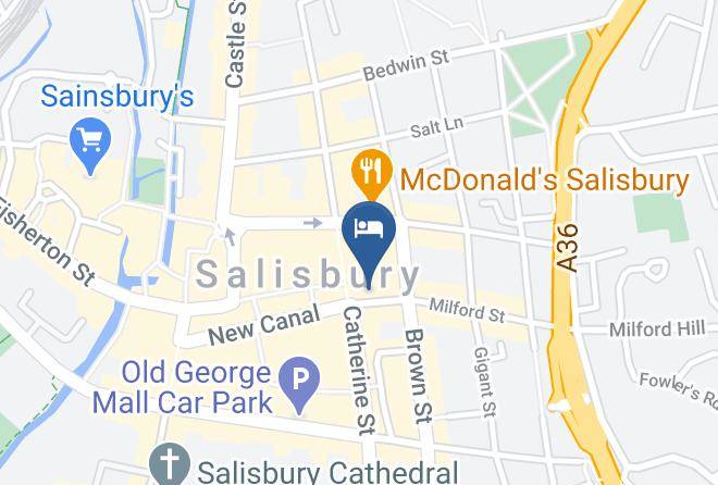 Wilts - The Cathedral Hotel Maps