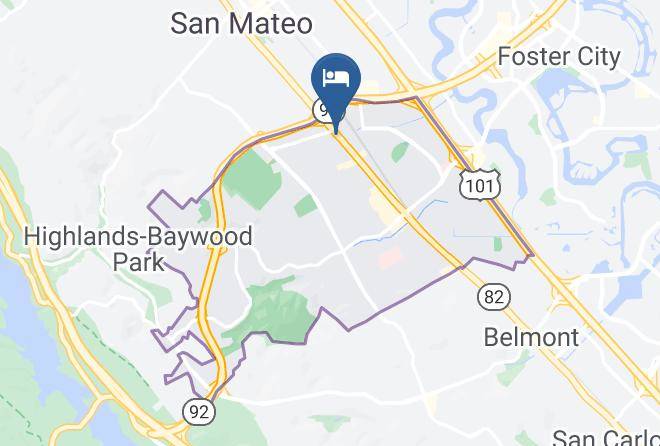 San Mateo - The Catrina Hotel Maps