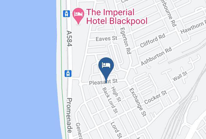 Blackpool - The Cavendish Hotel Maps