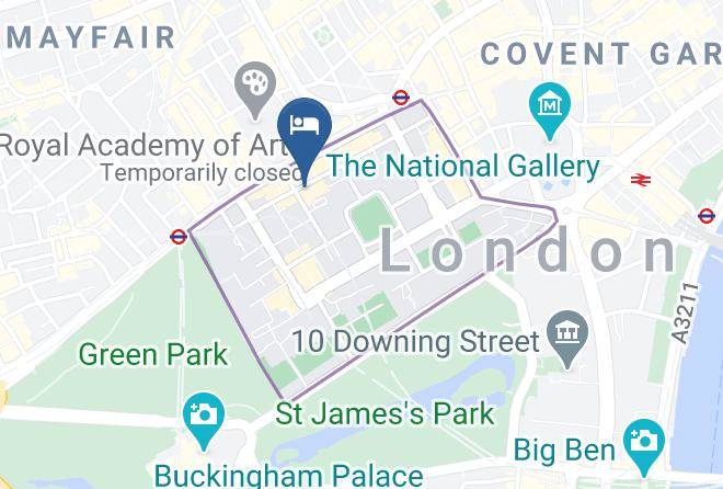 London - The Cavendish London Hotel Maps