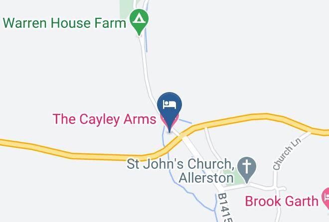 The Cayley Arms Map