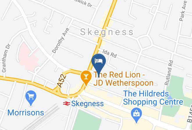 Lincs - The Cedars Hotel Maps