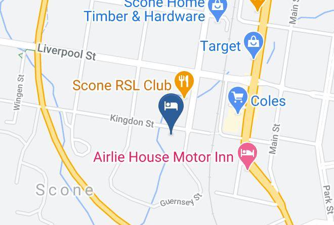 Upper Hunter Shire - The Cedars Scone Maps