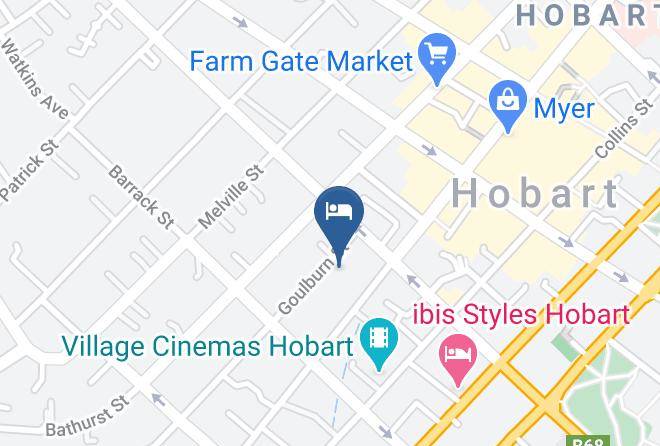 Hobart - The Celestial Suite Maps