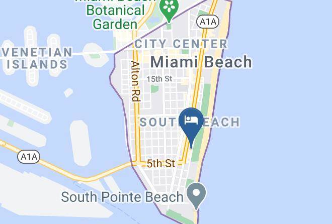 Miami Dade - The Celino Hotel Maps