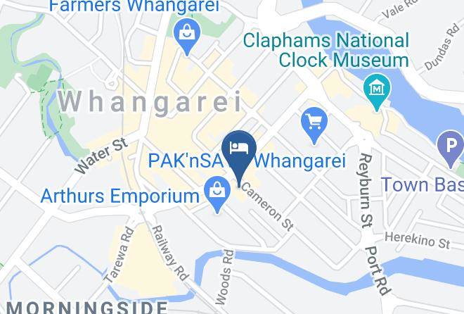 Whangarei - The Cell Block Backpackers Maps