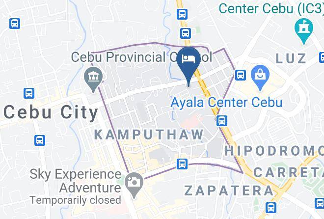 The Center Suites Map