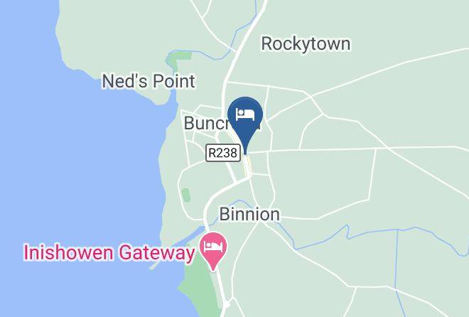 The Central Buncrana Map