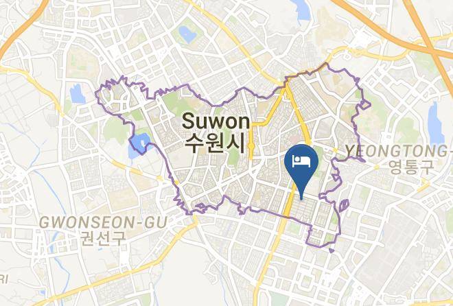 Paldalgusuwonsi - The Central Hotel Maps