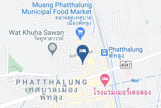 Amphoe Mueang Phatthalung - The Centris Hotel Phatthalung Maps