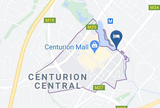 City Of Tshwane - The Centurion Hotel Maps