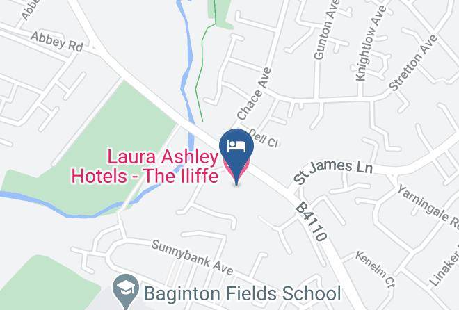 Laura Ashley Hotels The Iliffe Map