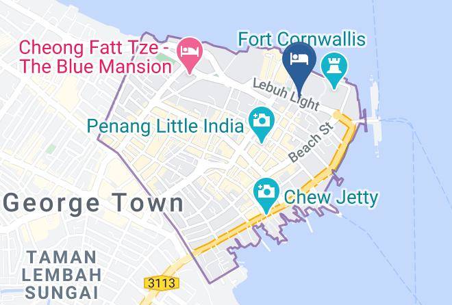 Georgetown - The Chambers Hotel Maps