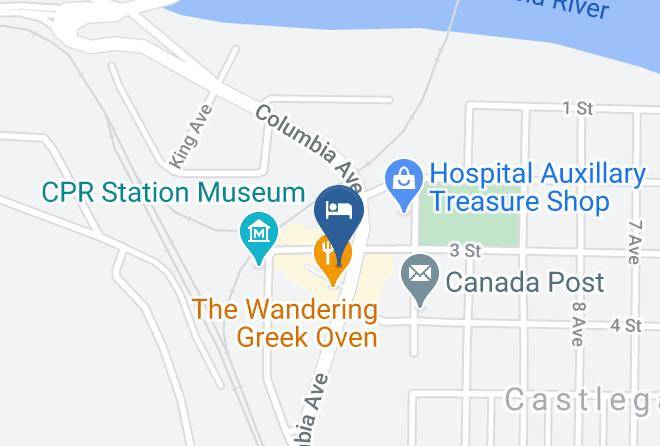 Central Kootenay - The Chameleon Hotel Maps