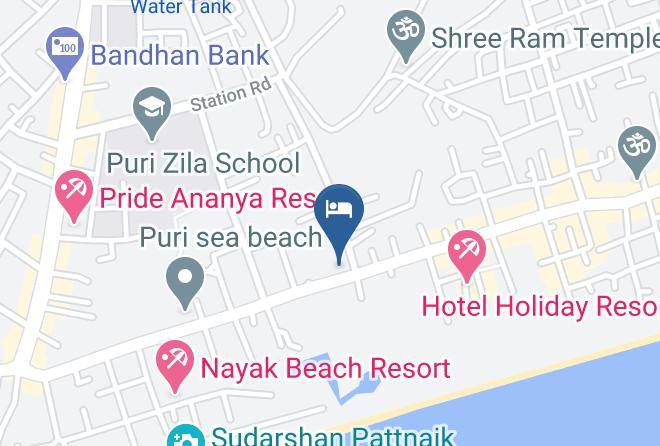 Puri - The Chanakya Bnr Hotel Maps