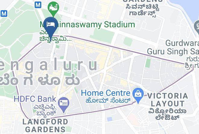 The Chancery Hotel Map