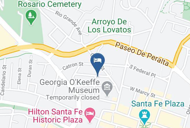 Santa Fe - The Chapelle Street Casitas Maps