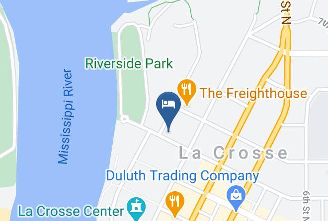 La Crosse - The Charmant Hotel Maps