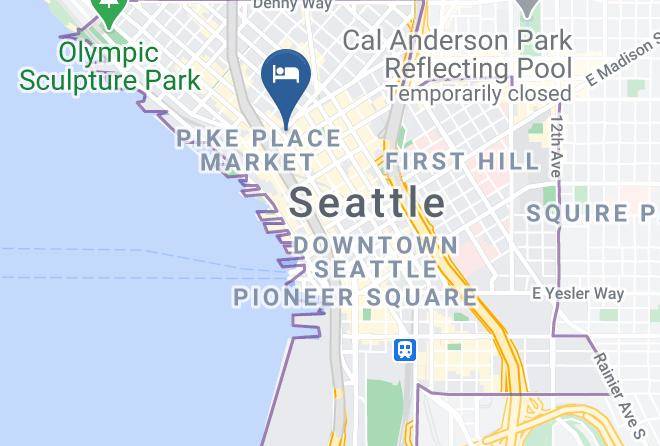 King - The Charter Hotel Seattle Curio Collection By Hilton Maps