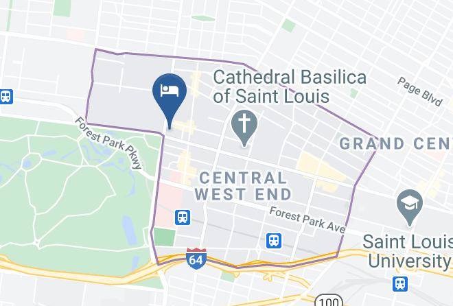 St Louis City - The Chase Park Plaza Royal Sonesta St Louis Maps