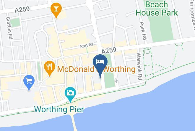 West Sussex - The Chatsworth Hotel Maps