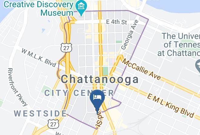 Hamilton - The Chattanoogan Hotel Curio Collection By Hilton Maps