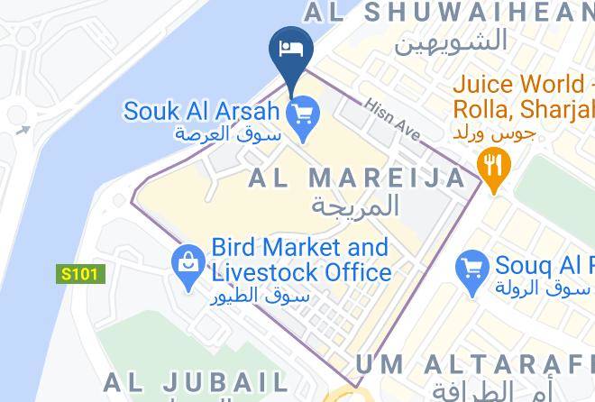 The Chedi Al Bait Sharjah A Ghm Hotel Map