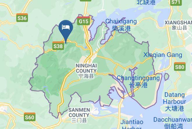 Ningbo - The Chedi Ninghai Maps