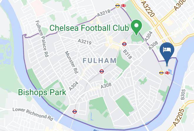 London - The Chelsea Harbour Hotel Maps