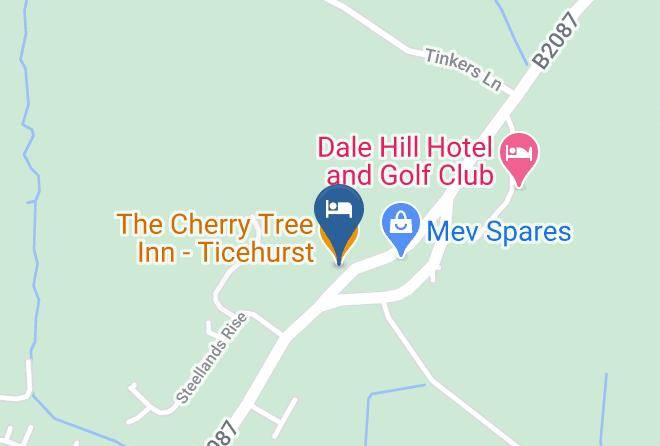 East Sussex - The Cherry Tree Inn Ticehurst Maps