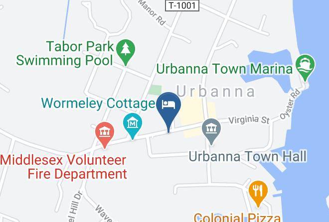 Middlesex - The Chesapeake Inn Maps