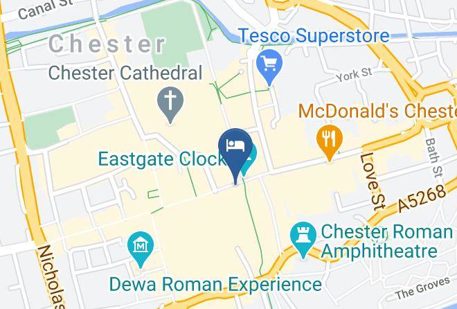 Cheshire - The Chester Grosvenor Hotel Maps