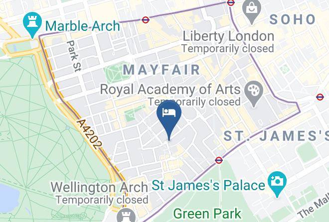 London - The Chesterfield Mayfair Maps