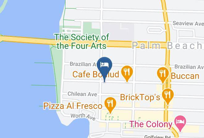 Palm Beach - The Chesterfield Palm Beach Maps