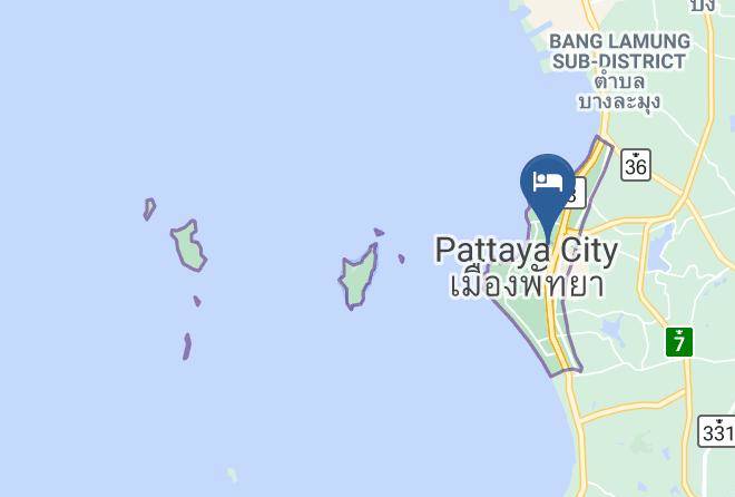 The Chic Hotel Pattaya Map