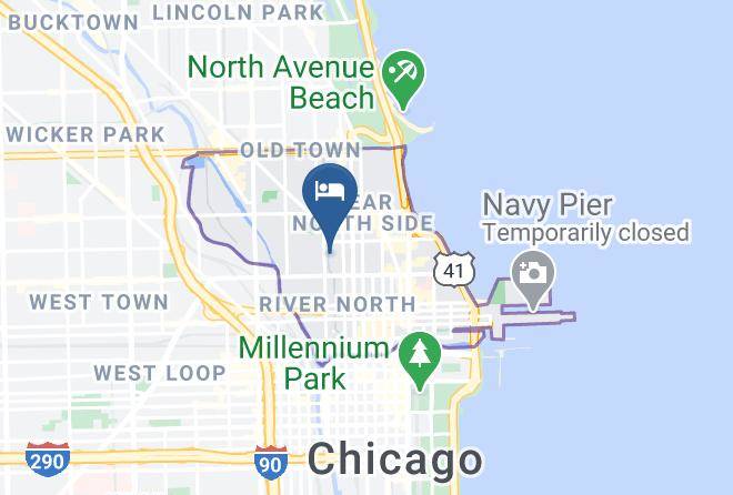 Cook - The Chicago Hotel Collection River North Maps