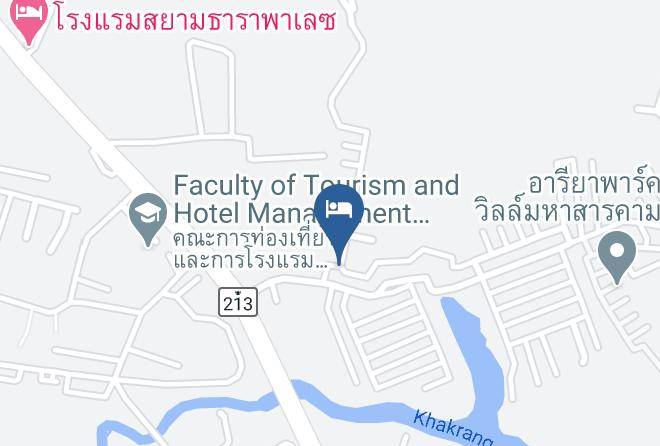 Mueang Maha Sarakham District - The Chill Hotel Maps