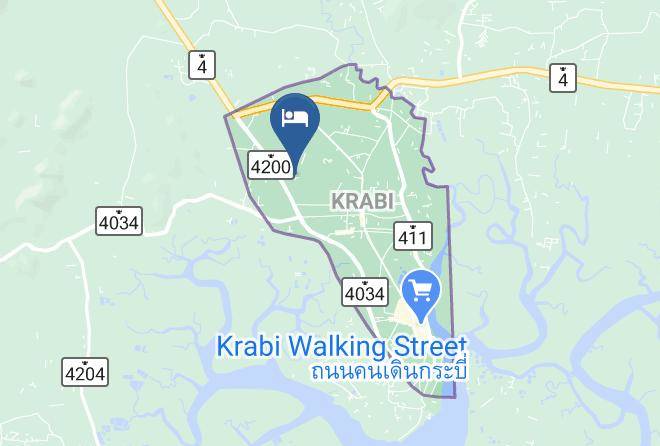 Mueang Krabi District - The Chill Krabi Hotel Maps