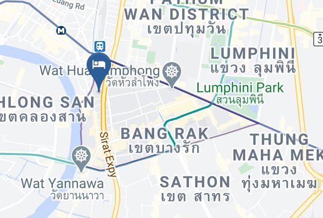 Phra Nakhon - The Chilli Bangkok Hotel Maps