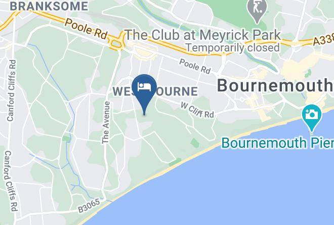 Bournemouth - The Chines Hotel Maps
