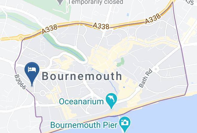 Bournemouth - The Chocolate Boutique Hotel Maps