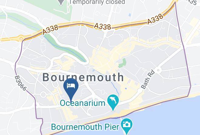 Bournemouth - The Chocolate Box Hotel Maps