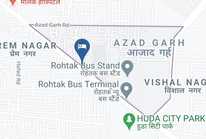 Rohtak - The Chocolate Hotel Maps