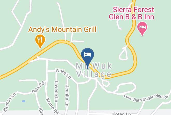 Tuolumne - The Christmas Tree Inn Maps
