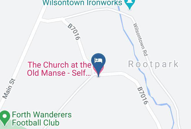 South Lanarkshire - The Church At The Old Manse Self Catering Accom Maps