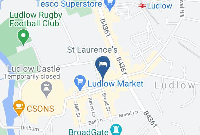 Shropshire - The Church Inn Maps