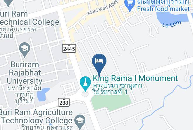Amphoe Mueang Buri Ram - The Circle Hotel Maps