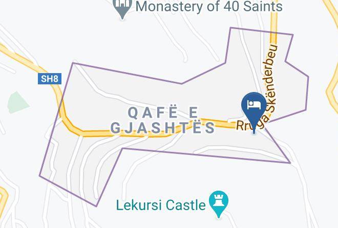 Saranda - The City Gate Hotel Maps