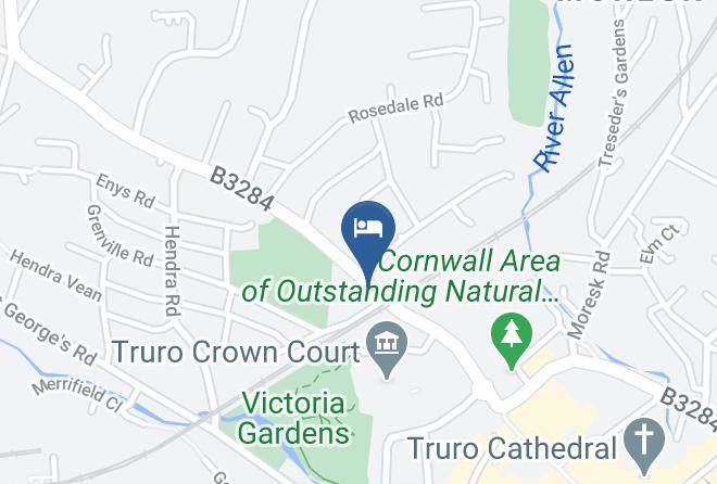 Cornwall - The City Inn Truro Maps